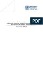 NCD Multisectoral Action Plans