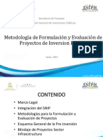 10 - 3er Honduras Metodologia de Formulacion de PIP