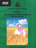 Download Policy Paper on the Promotion of Paddy Production and Rice Export-EnG by nsophea SN37014758 doc pdf