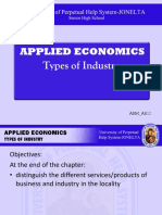 ABM AE12 011 Types of Industry