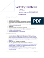 ZET 9 Astrology Software User Guide PDF