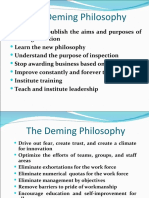 The Deming Philosophy