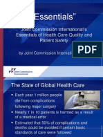 Joint Commission International's Essentials of Health Care Quality and Patient Safety
