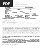 Rental Agreement