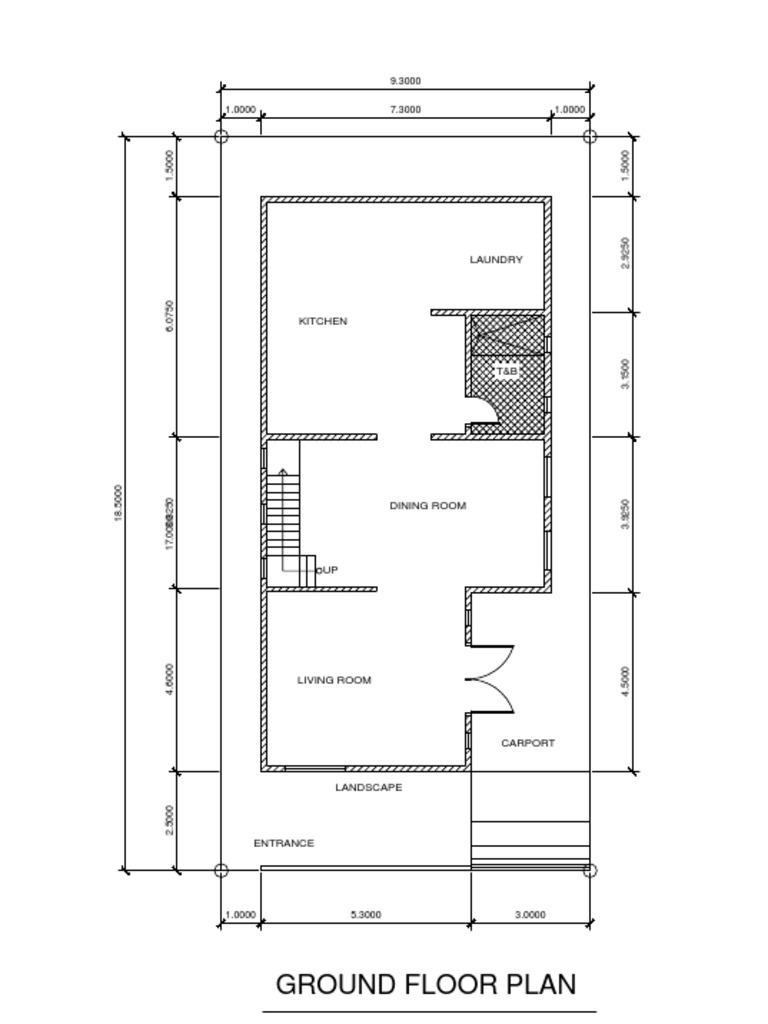 Ground Floor Plan Overview | PDF