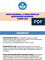 Sosialisasi Usbn, & Un Tahun 2018