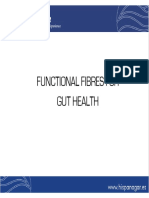 FUNCTIONAL FIBRES FOR GUT HEALTH