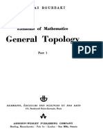 Nicolas Bourbaki General Topology Part I PDF