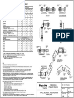 Minimum Restraining Length (M) Table: Description Pipe Diameter (MM)