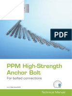 PPM High-Strength Anchor Bolt Peikko Group 05-2015