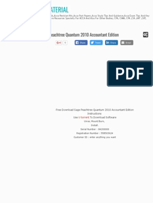 Peachtree quantum 2010 crack download pc