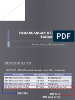 Perancangan Struktur Tahan Gempa