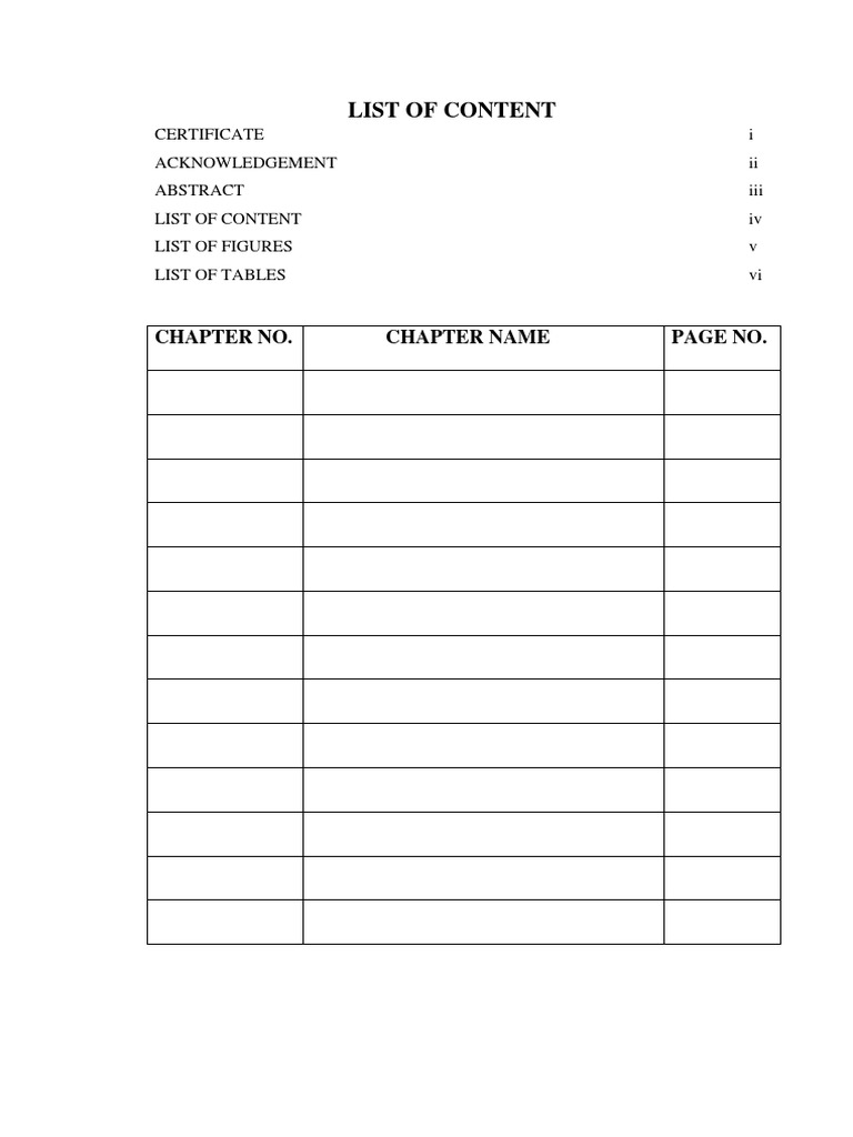Document Structure Overview | PDF