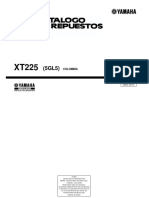 Partes XT225 PDF