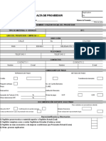 1-FR-7100-006 Alta de Proveedor Nacional