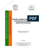 Derecho Comparado SOBRE PENSIONES PDF