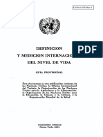 Medicion Internacional Calidad de Vida