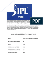 VIVO IPL T20 2018 Schedule - IPL 2018 Start Date, IPL 2018 Fixture, IPL 10 Full Timetable Download, PhotosCricket Upcoming Wiki