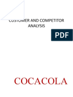 Customer and Competitor Analysis