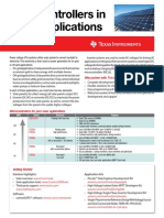 TI Microcontrollers in Solar Applications