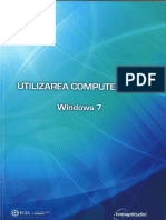 Utilizarea Computerului Windows 7 PDF