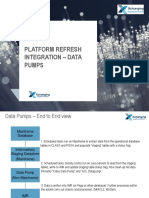 Platform Refresh Integration - Data Pumps