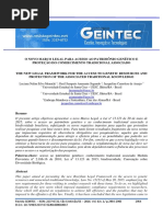 O NOVO MARCO LEGAL PARA ACESSO AO PATRIMÔNIO GENÉTICO E PROTEÇÃO DO CONHECIMENTO TRADICIONAL ASSOCIADO