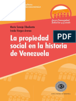 La Propiedad Social en La Historiade VenezuelaSanoja Obediente y Vargas Arenas - BCV