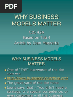 Why Business Models Matter