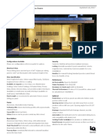 IQ Glass - Sliding Glass Doors - Product Specification Sheet 2017