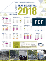 Calendario Semestral 2018