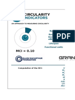 Circularity Indicators MCI Product Level Dynamic Modelling Tool May2015