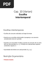 Aula Escolha Intertemporal