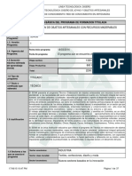 Infome Programa de Formación Titulada