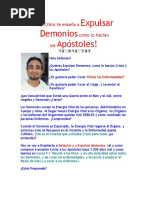 Hoy Cristo te enseña a EXPULSAR DEMONIOS como lo hacian los Apostoles! ^_^ 10