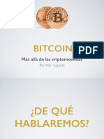 Slides - Bitcoin - Alan Lazalde PDF