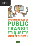 Go Transit Etiquette_Book