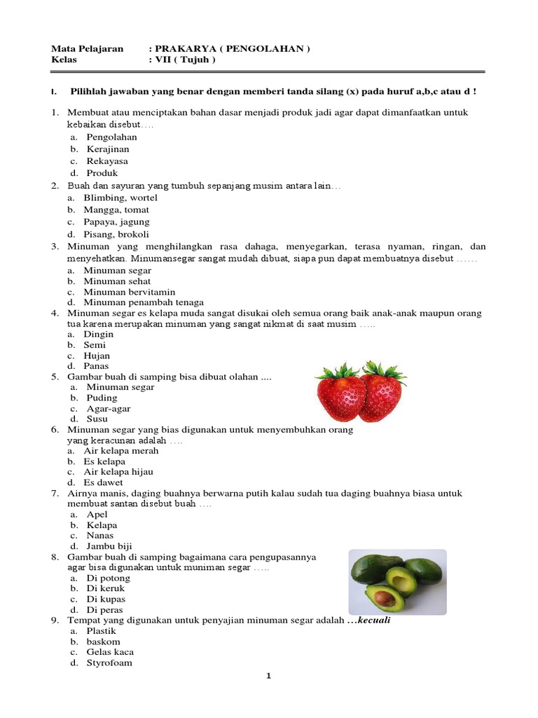 262459223 Soal Pengolahan 7 Docx