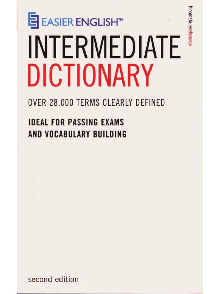 Easier English Intermediate Dictionary PDF