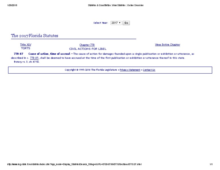 The 2017 Florida Statutes History.S. 3, Ch. 6752 PDF