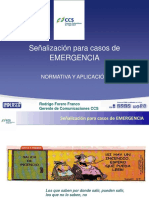  Presentacion Señalizacion Emergencias 50 Congreso