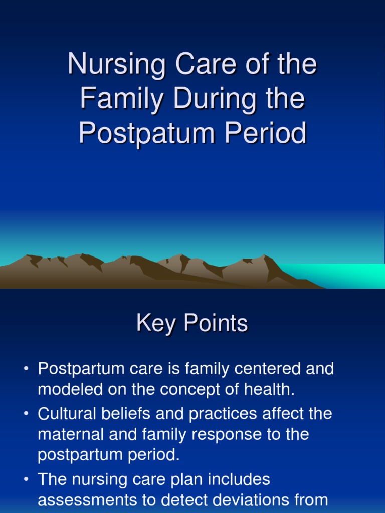 Nursing Care of The Postpartum Woman 2015 Use This One | PDF ...
