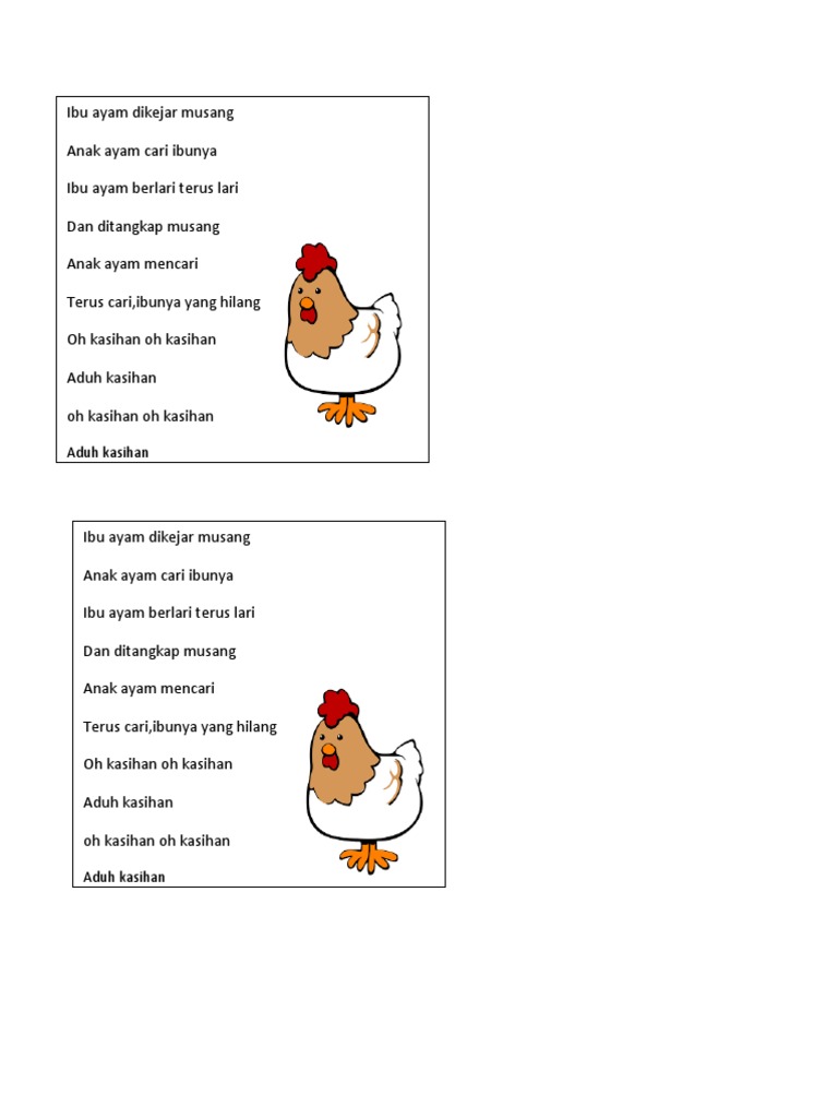 Anak Ayam Pdf