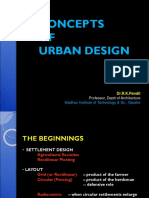 Concepts OF Urban Design: Madhav Institute of Technology & SC., Gwalior