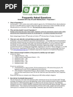 Download Austin Proposition 1 FAQ by Karl-Thomas Musselman SN37021683 doc pdf