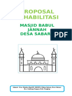 Proposal Masjid Babul Jannah