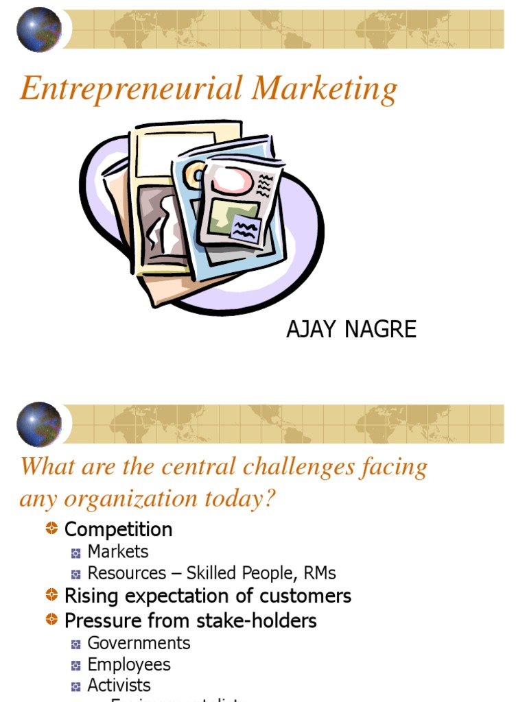 Entrepreneurial Marketing - Final | PDF | Strategic Management ...