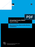 Pita & Martínez (Eds) - Antropología Social y Política. Papeles de Trabajo (2009)