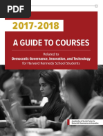 Demo, Tech and Innovation Courses