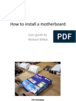 How To Install A Motherboard